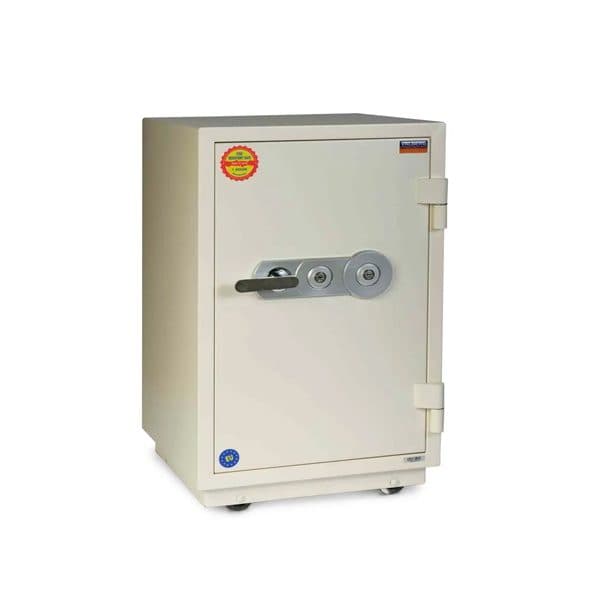 Valberg FRS-66 KL Fire Resistant Safe – 60 Minutes Fireproof Document Safe with Dual Key Lock | Secure Home and Office Safe Box in UAE