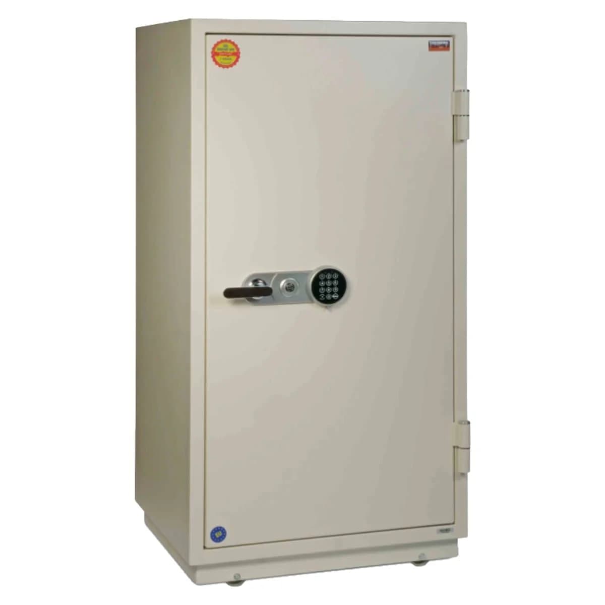 Valberg FRS-133 EL Fire Resistant Safe – 60 Minutes Fireproof Document Safe with Digital & Key Lock | Secure Home and Office Safe Box