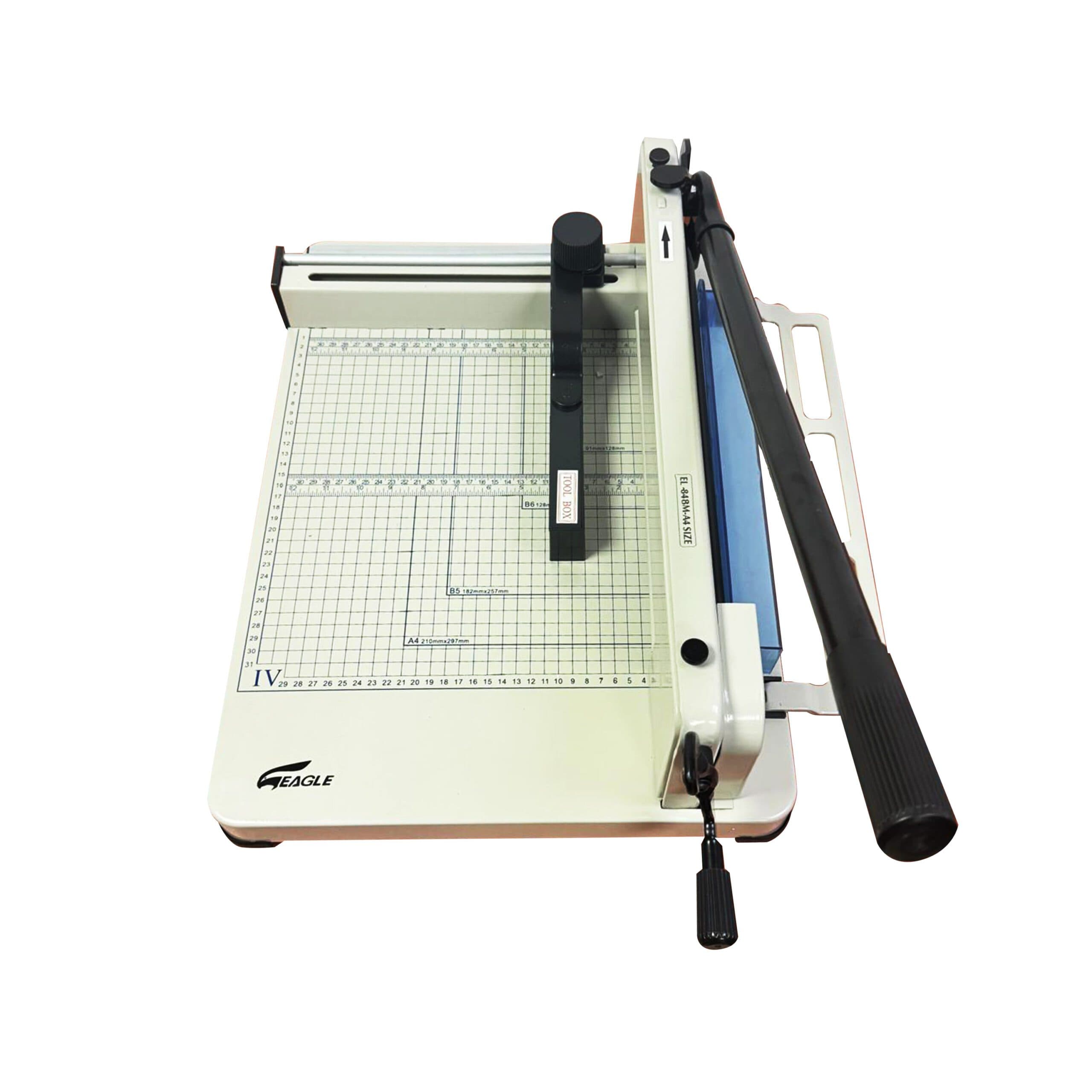 Eagle EL-848M A4 Paper Cutter – Heavy-Duty Manual Guillotine Cutter for Office, School & Print Use