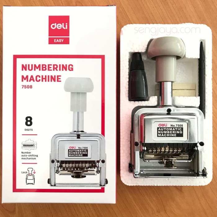 Numbering Machine 8 Digits Deli / 7508