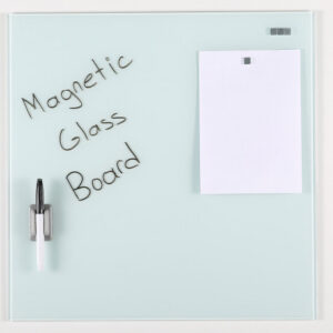 magnetic glass board